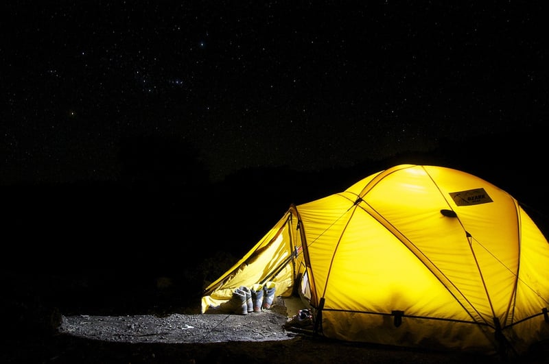 Indoor Camping